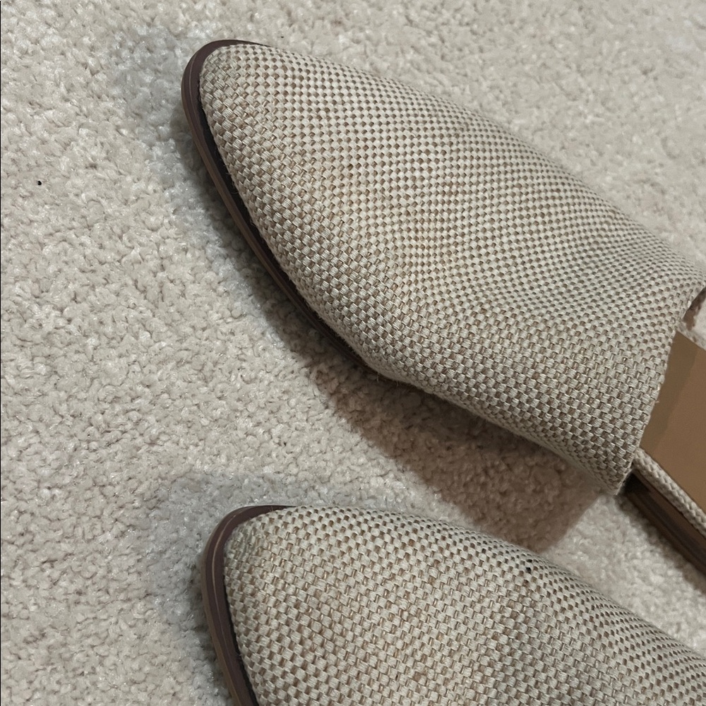 DV by Dolce Vita Linen Woven Mule | Neutral Everyday Chic - Picture 4 of 4